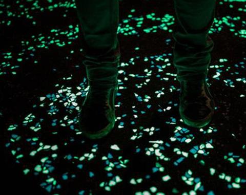 3-8mm Premium Grade Glow Rocks - Green