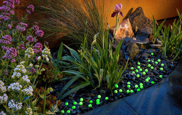 20-25mm Glow Marbles - Green