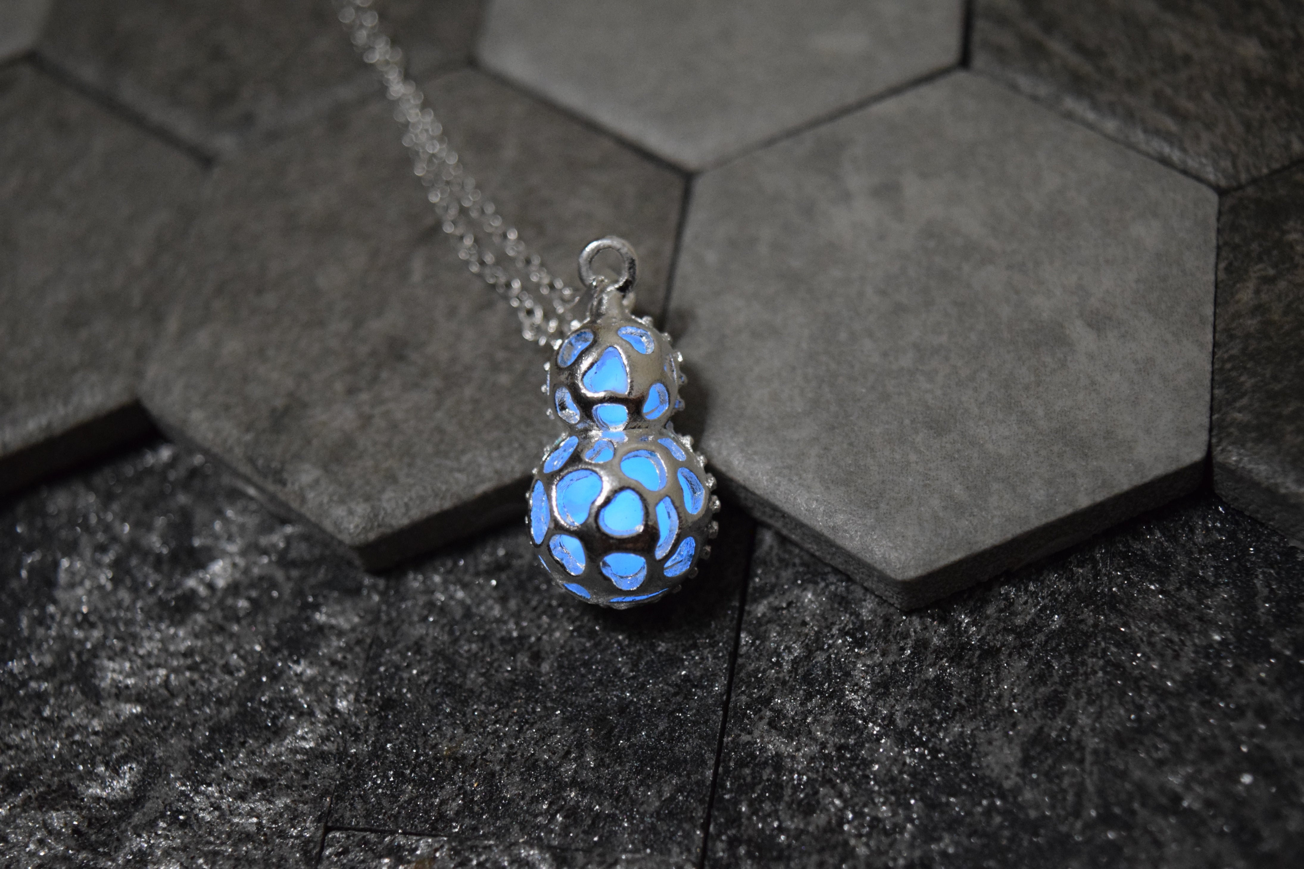 Glowing Peanut Necklace