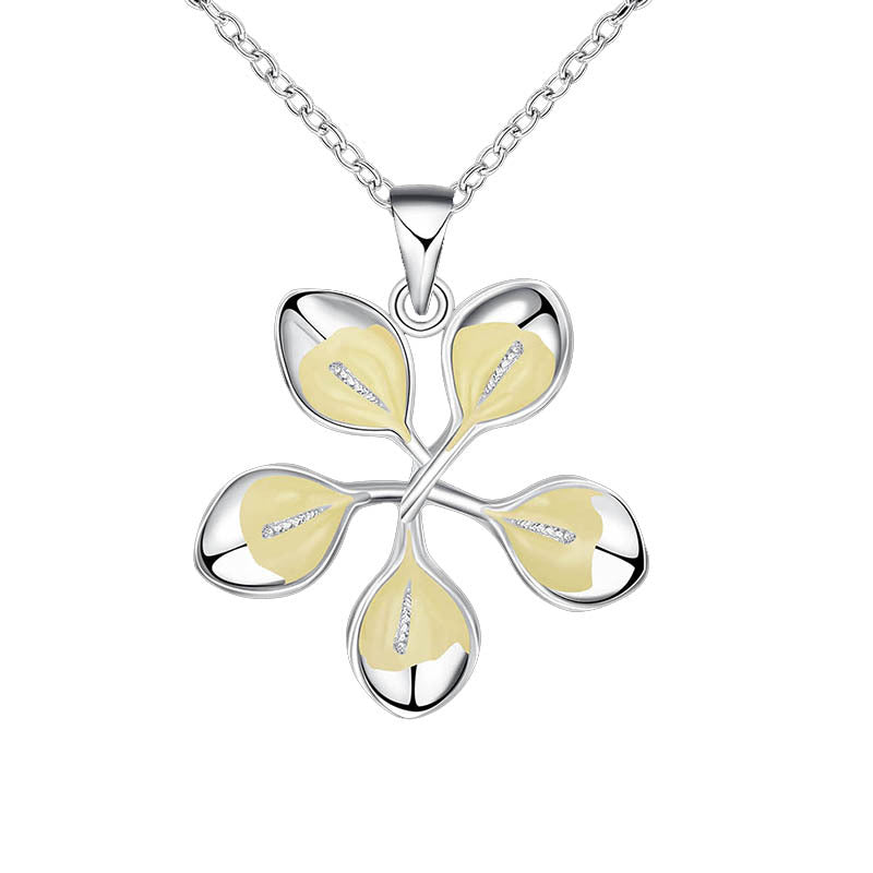 Glowing Flower Necklace