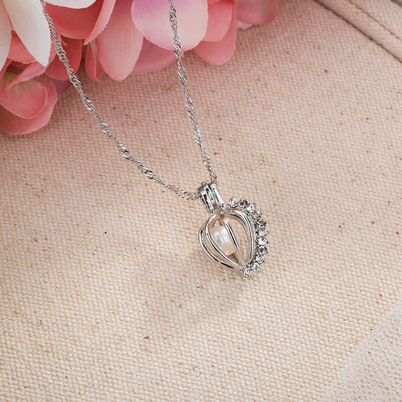 Glowing Pumpkin Crown Necklace