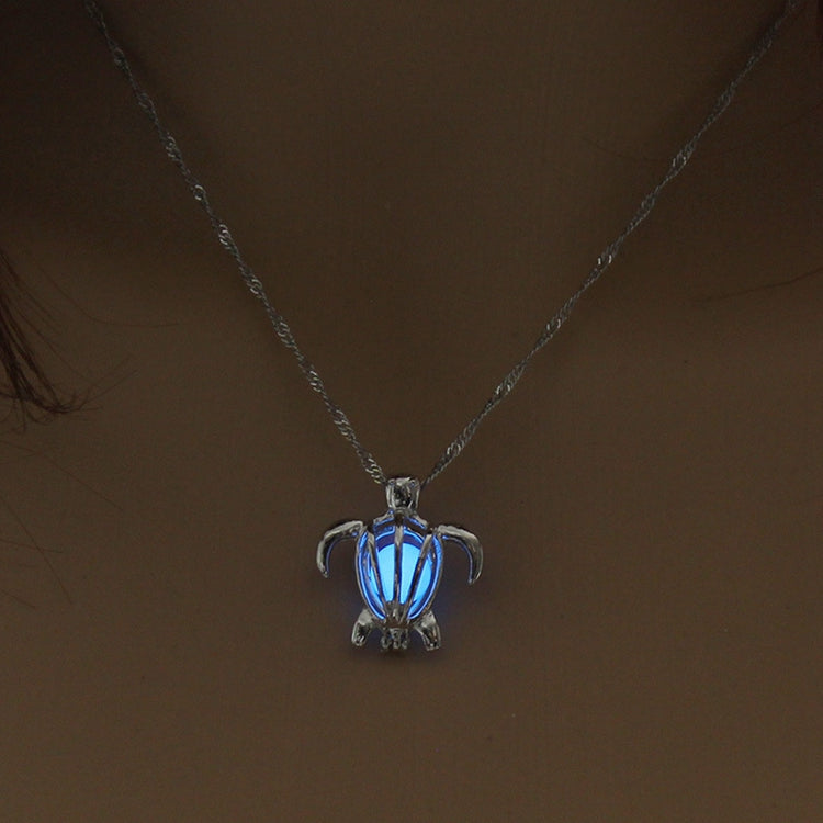 Glowing Turtle Necklace