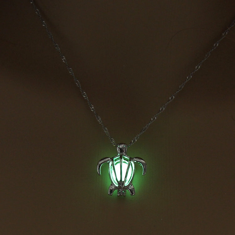 Glowing Turtle Necklace