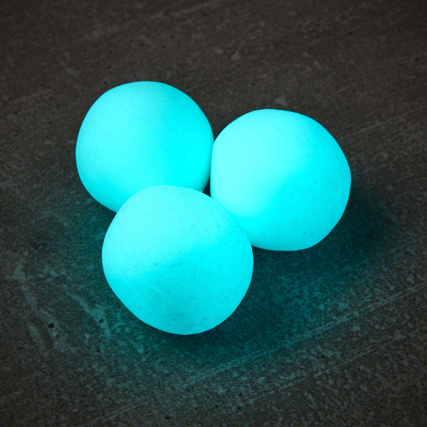 20-25mm Glow Marbles - Aqua