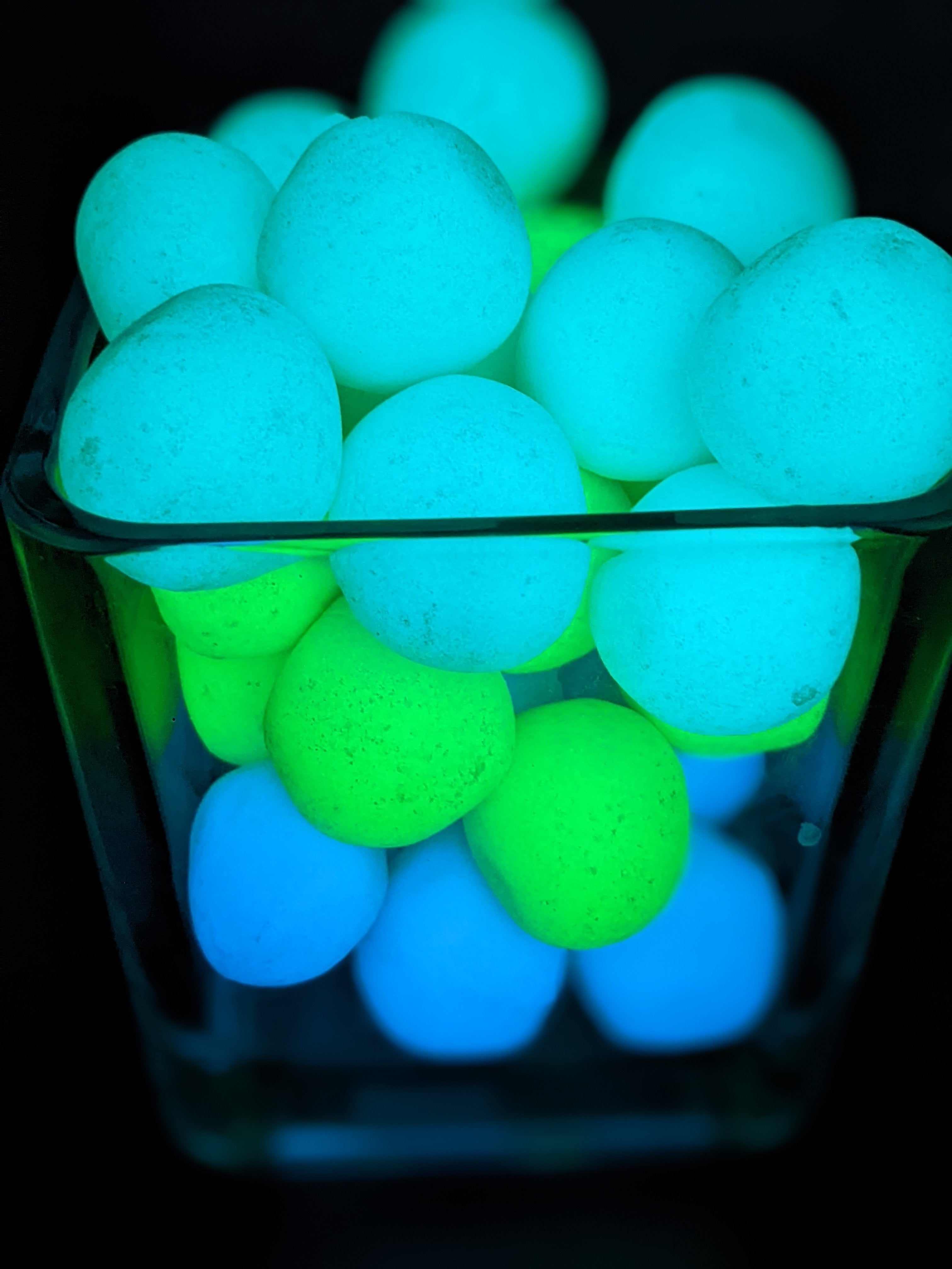 20-25mm Glow Marbles - Mixed Pack