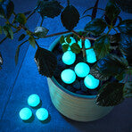 20-25mm Glow Marbles - Aqua