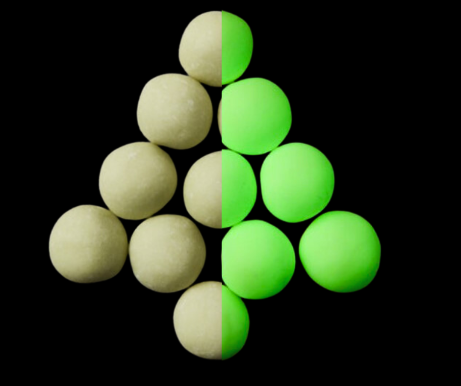 20-25mm Glow Marble - Green