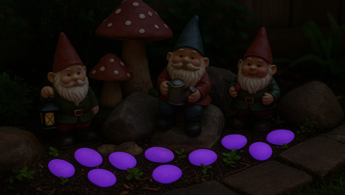 1" Glow Pebbles / Glow in the dark Pebbles / Landscaping Pebbles / Garden Stones / Eco-Friendly / Pebbles / Garden Decor / Decorative Stones